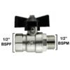 Wall flange kit 20mm mdpe – bib valve + brass 13mm barb mdpe wall flange kits free shipping 33