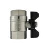 Brass nickel-plated butterfly valve 1″ bspf – quarter turn butterfly valve uk full flow valves free shipping 15