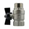Wall flange kit 25mm mdpe with bib valve and click lock male wl mdpe wall flange kits free shipping 35