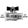 Wall flange kit 25mm mdpe with bib valve and click lock male wl mdpe wall flange kits free shipping 47