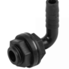 Tank Connector 90 Degree with Washer & Nut 1/2″BSPM – 1/2″ Water Butt Fittings Free Shipping 33