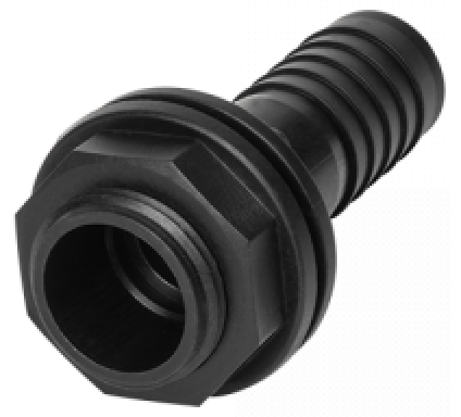 Tank Connector with Washer & Nut 1.5″BSPM – 1.5″ Barb New Arrivals Free Shipping 7