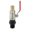 Water butt kit 1 inch bsp with lever valve and 25mm brass barb – rainwater harvesting kit uk water butt kits free shipping 21