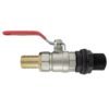 Water butt kit 1 inch bsp with lever valve and 25mm brass barb – rainwater harvesting kit uk water butt kits free shipping 19