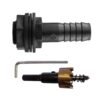Tank Connector with Washer & Nut 3/4"BSPM - 3/4" Barb and