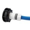 Ibc 2” s60x6 cap with male quick connector and hose – heavy duty pipe & hose fitting uk ibc tanks fittings free shipping 23