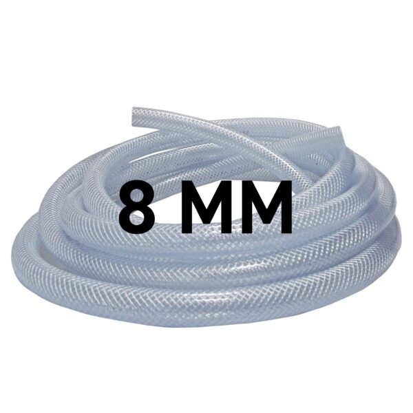 Clear Braided PVC Pipe 8mm*1.6mm Hose Free Shipping 17