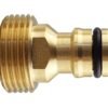 Tap connector snap-on male – 3/4″ bspm brass – outdoor tap connector uk garden hose fitting kitchen tap connectors free shipping 2