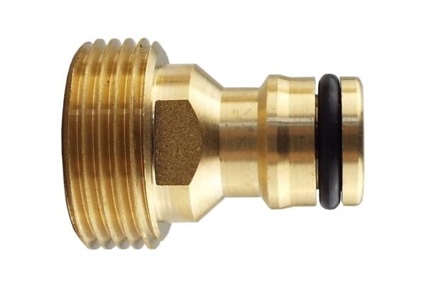 Tap connector snap-on male – 3/4″ bspm brass – outdoor tap connector uk garden hose fitting kitchen tap connectors free shipping 2