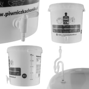 Home Brew Bucket 30L with Tap Buckets Free Shipping