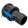 Ibc 2” s60x6 cap with ¾” type f and c camlock fittings – heavy duty pipe & hose fitting uk ibc tanks fittings free shipping 35