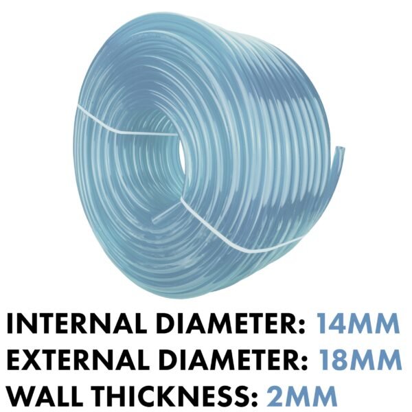Clear PVC Pipe 14mm*18mm Home & Garden Free Shipping 5