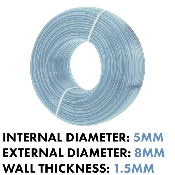 Clear PVC Pipe 5mm*8mm