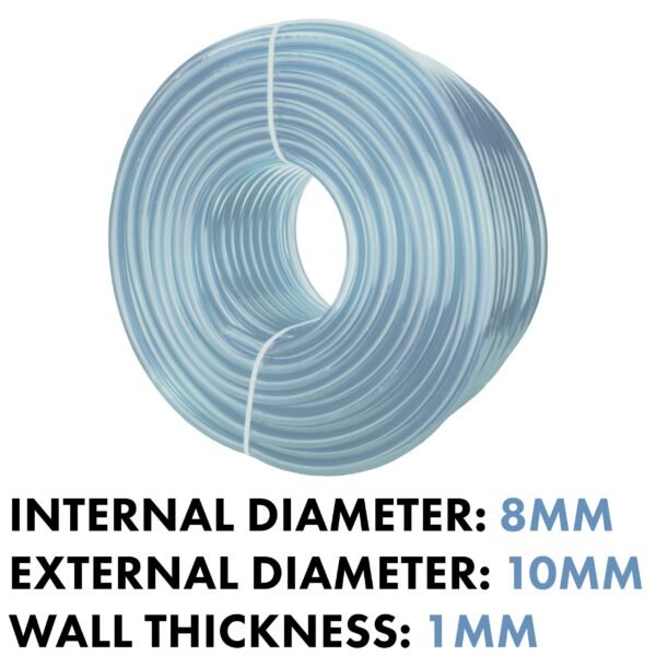 Clear PVC Pipe 8mm*10mm Home & Garden Free Shipping 7