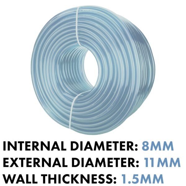 Clear PVC Pipe 8mm*11mm Home & Garden Free Shipping 5