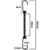 Bungee Cord Hook Metal 100cm Bungee Cords & Ropes Free Shipping 19