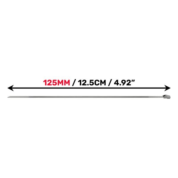 Stainless steel cable ties 4. 6mm x 125mm home & garden free shipping 3