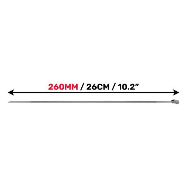Stainless Steel Cable Ties 4.6mm x 260mm Cable Ties Free Shipping 7