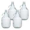 Glass Demijohn 5L 4 Pack Plain Home & Garden Free Shipping 11