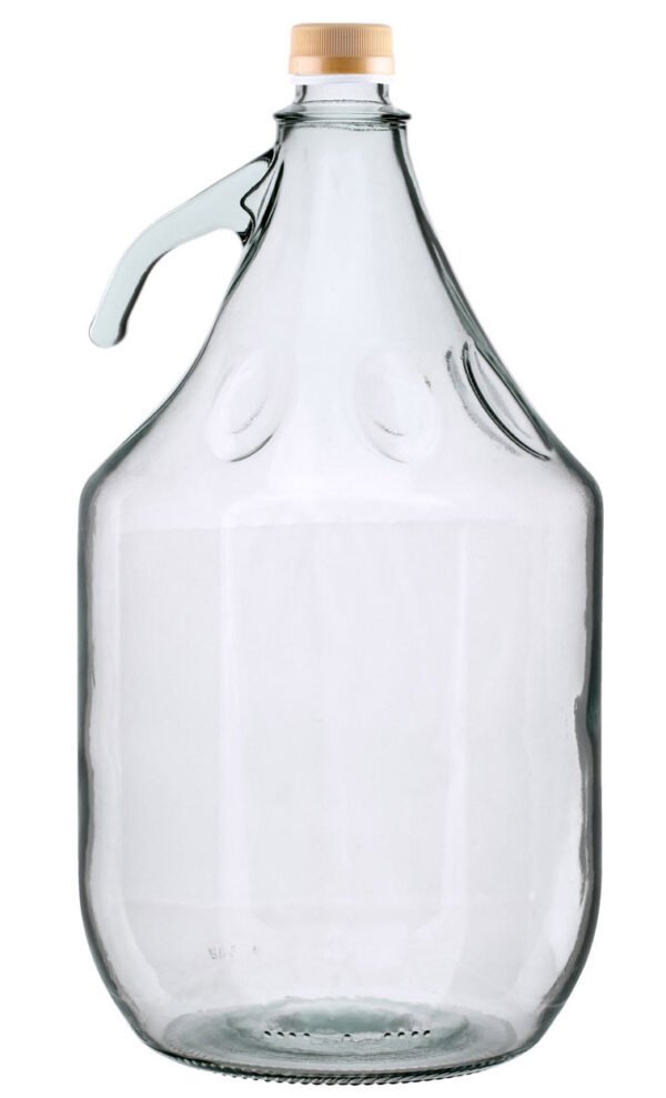 Glass Demijohn 5L With Screw Top Cap Home & Garden Free Shipping 9