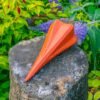 4lbs heavy duty diamond log splitter – red forged wedge garden tools free shipping 27