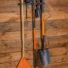 Wall mount tool holder rail - gripper design (3 handles) – home diy accessory uk