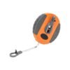 Fibreglass Coiled Tape Measure 13mm Wide Black/Orange
