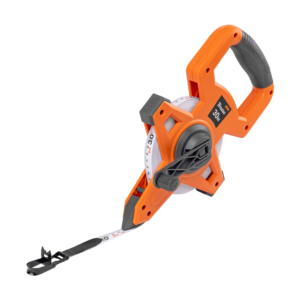 Fibreglass Coiled Tape Measure with Handle, 15mm Wide,