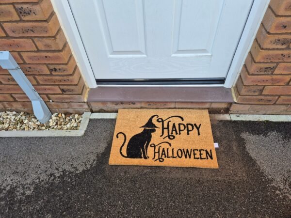 Doormat 60cm x 40cm - 'Happy Halloween'