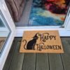 Doormat 60cm x 40cm - 'Happy Halloween'