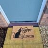 Doormat 60cm x 40cm - 'Happy Halloween'