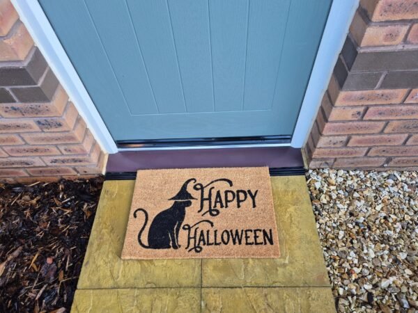 Doormat 60cm x 40cm - 'Happy Halloween'