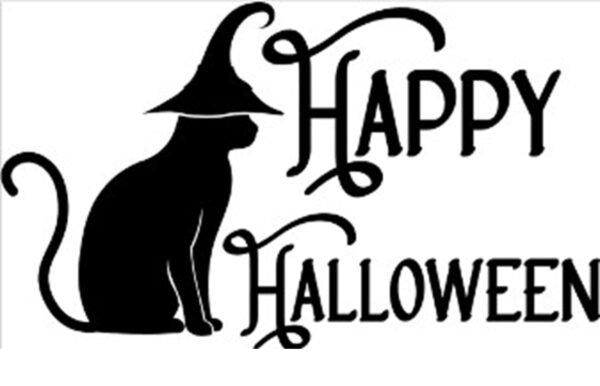 Doormat 60cm x 40cm - 'Happy Halloween'