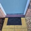 Rubber Doormat 60cm x 40cm - 'Welcome' (D2)