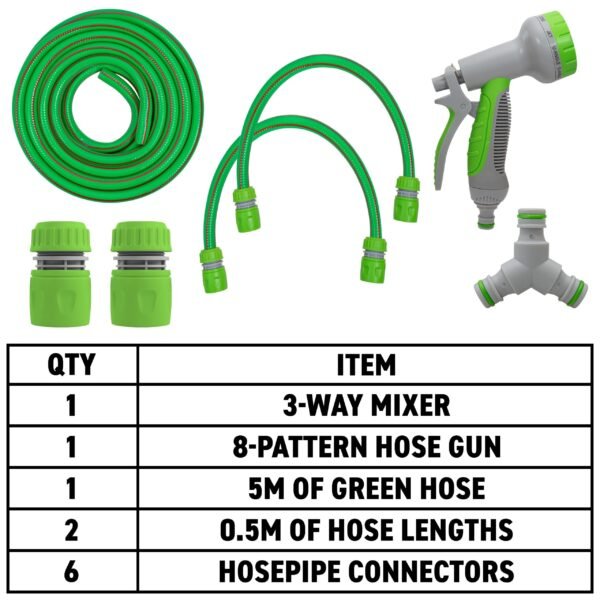 Dog Shower Mix Hot/Cold Water Green