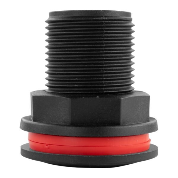 Bulkhead drain plug 1 inch bsp with male outlet – heavy duty pipe fitting water butt fittings free shipping 11