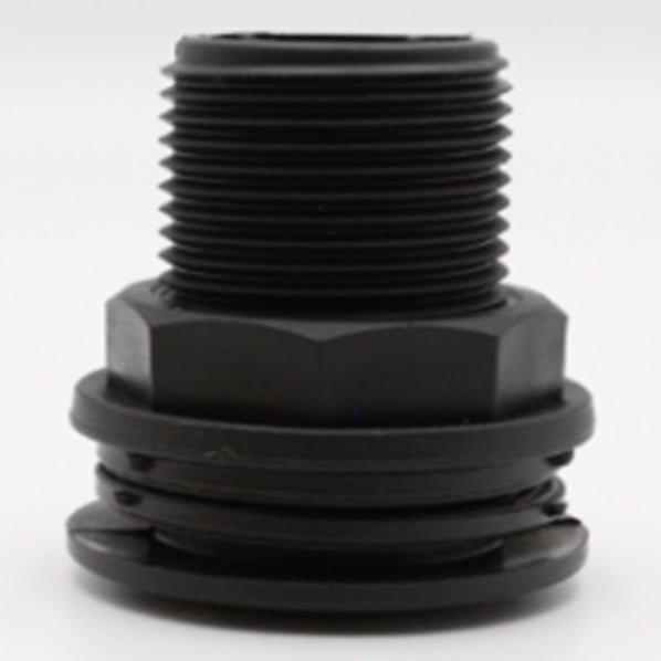 Bulkhead drain plug 1 inch bsp with male outlet – heavy duty pipe fitting water butt fittings free shipping 13