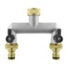 Wall Flange Kit 20mm MDPE – Double Tap with Triple Outlet MDPE Wall Flange Kits Free Shipping 29