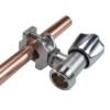 Brass quick connect bib tap full connection kit x2 with black/green connectors – heavy duty outdoor garden tap uk garden hose connection set free shipping 1