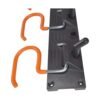 Tool Rail with Adjustable Peg Hooks and S Hanging Hooks