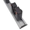Wall Mount Tool Holder Rail - Gripper Design (5 Handles)