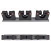 Wall mount tool holder rail - gripper design (3 handles) – home diy accessory uk