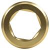 Thread Conversion Cap 1" BSPM - 3/4" BSPF, Brass
