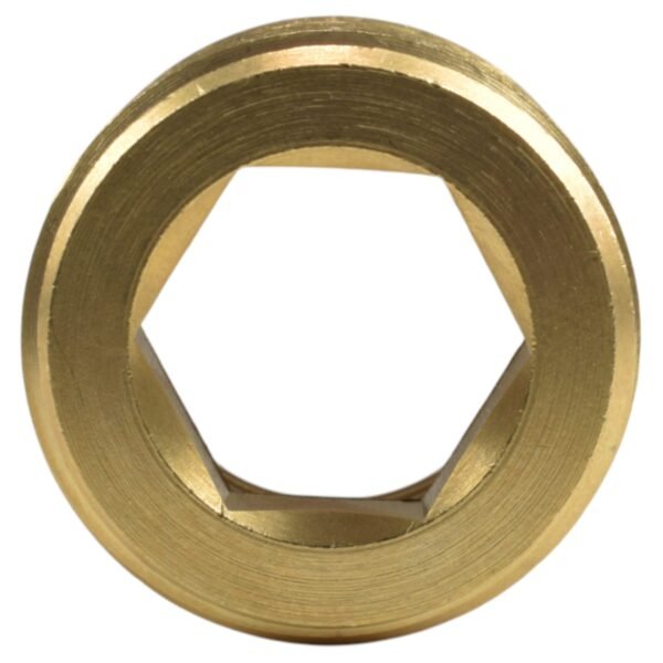 Thread Conversion Cap 3/4" BSPM - 1/2" BSPF, Brass