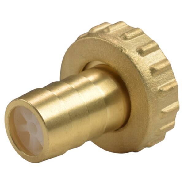 Brass Bib Tap Kit with Barb/Quick Connect Outlet, 1/2" and