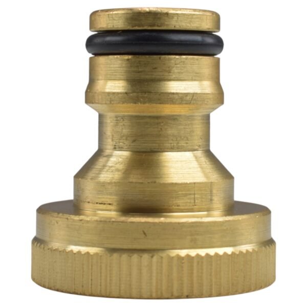 Brass Bib Tap Kit with Barb/Quick Connect Outlet, 1/2" and