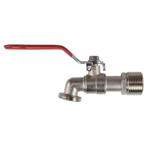 Lever tap kit with barb/quick connect outlet, 1/2 inch and 3/4 inch – home diy accessory uk wall tap connection kits free shipping 35