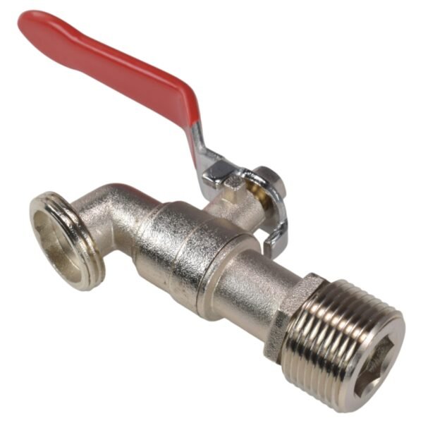 Lever tap kit with barb/quick connect outlet, 1/2 inch and 3/4 inch – home diy accessory uk wall tap connection kits free shipping 37