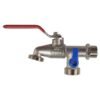 Double Lever Tap Kit with Barb/Quick Connect Outlet, 1/2"