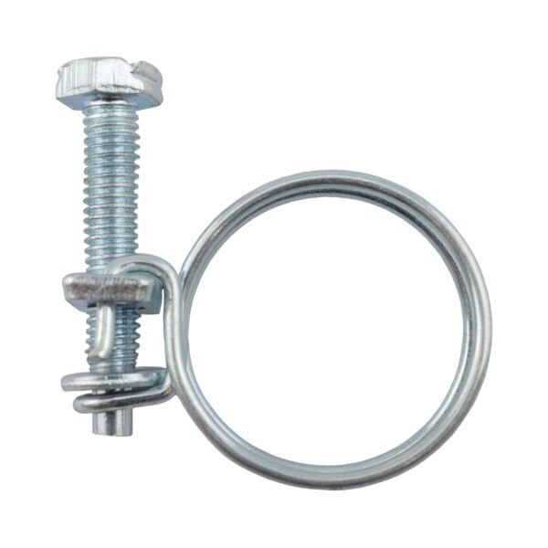 Double wire hose clamp galvanised 19mm-22mm – heavy duty pipe & hose fitting uk hose clips free shipping 19